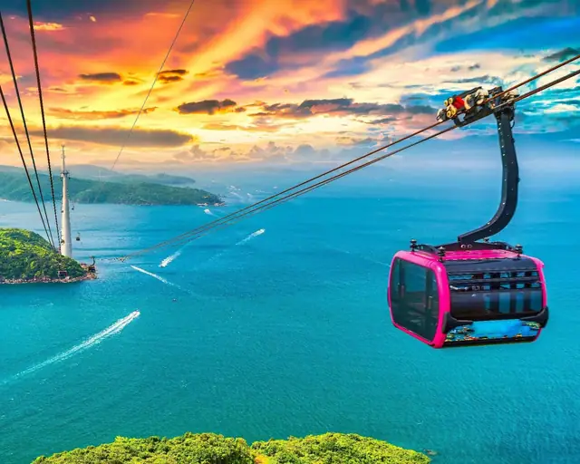 Hon Thom cable car, Phu Quoc